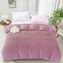 Patura Cocolino Line 200x230 cm Alina, Roz, Ralex Pucioasa 