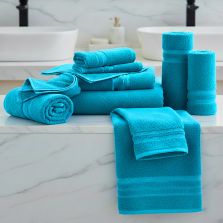 Prosop baie 70x140 cm Luxury 100% Bumbac Lux 600 gr./mp, Albastru