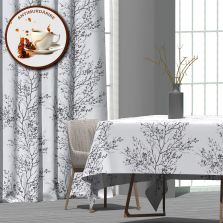 Fata de masa antimurdarire 160x320 cm, Copac Gri Ralex Pucioasa 