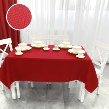 Față de masă rotundă Elegance 180 cm Roșu 