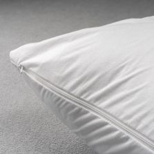Protectie perna impermeabila cu fermoar 70 x 70 cm, Bumbac frotir