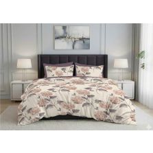 Lenjerie pat bumbac Finet 6 piese PROMO cu husă saltea 160x200 sau 180x200 cm, pilotă 200x220 cm, 2 fețe pernă 50x70 și 70x70 cm, Mov, Ralex Pucioasa