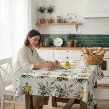 Față de masă antimurdărire, Olive, Pucioasa