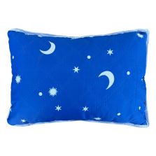 Perna matlasata Model Stele si Luna 50x70 cm, Albastra Ralex Pucioasa