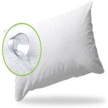 Protectie perna impermeabila cu fermoar 40x40 cm, Bumbac frotir