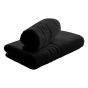 Set 2 prosoape baie corp 70x140 cm si fata 50x90 cm Bumbac 100%, Greek Border 500 grame/mp, Negru