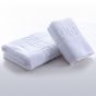 Prosop baie de corp 70 x 140 cm Greek Border 100% Bumbac Lux 650 gr./mp, Alb 