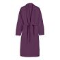 Halat de baie si SPA Hotel cu guler Kimono Velur 100% Bumbac, unisex L-XL, 420 grame/mp, Mov