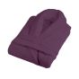 Halat de baie si SPA Hotel cu guler Kimono Velur 100% Bumbac, unisex L-XL, 420 grame/mp, Mov