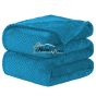 Patura Cocolino DOT gofrata 200x230 cm Bleu